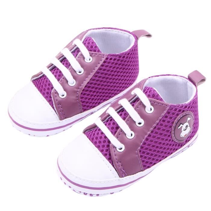 chaussons bebe a lacets