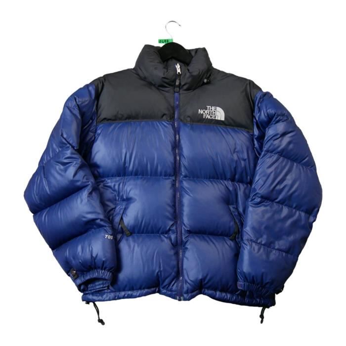 The north face doudoune bleu discount