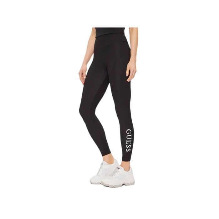 Legging Guess Femme active Noir Coton Noir Cdiscount Pret a Porter