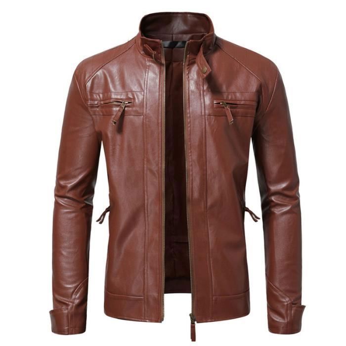 Jacket cuir homme 2019 deals