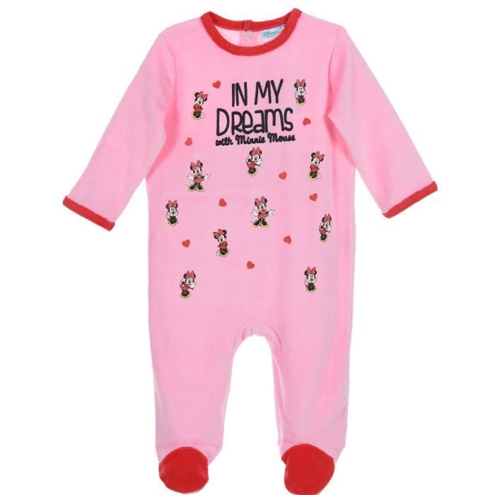 Minnie Mouse B/éb/é Pyjama Dors Bien Fille