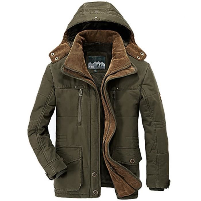 Veste capuche velours homme Outlet