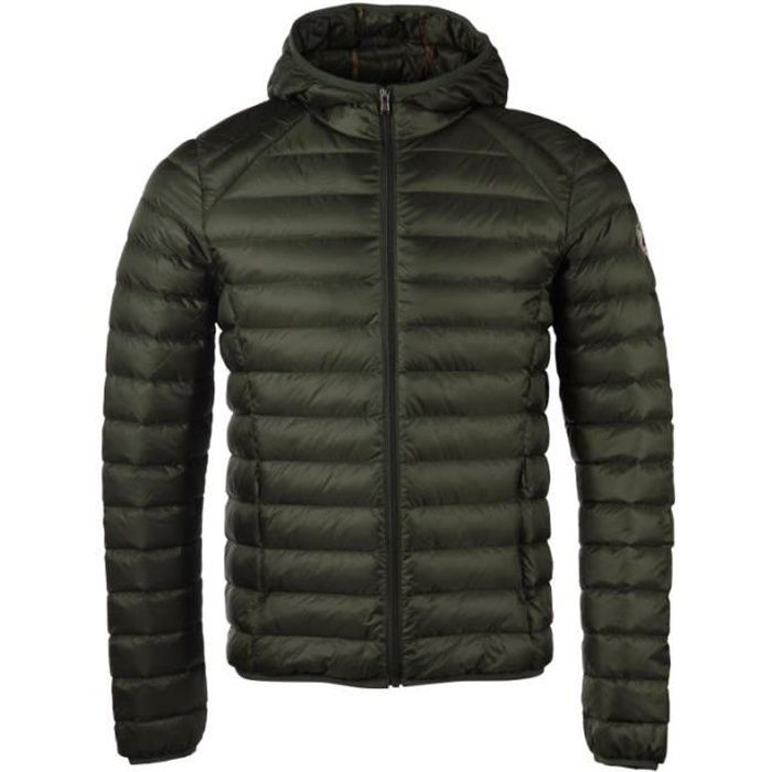 Doudoune Jott NICO BASIC Homme Vert Col a capuche Fermeture a glissiere Isolation legere Vert Cdiscount Pret a Porter