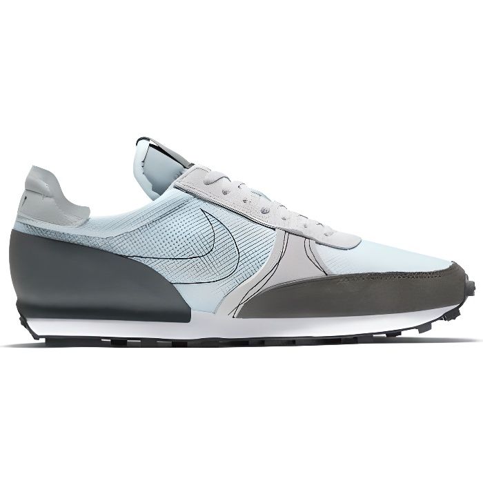 Baskets Nike DBreak Type - Gris - Lacets - Textile