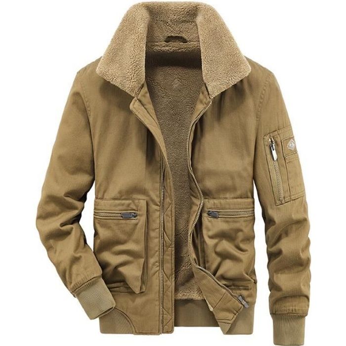 Veste homme militaire kaki online