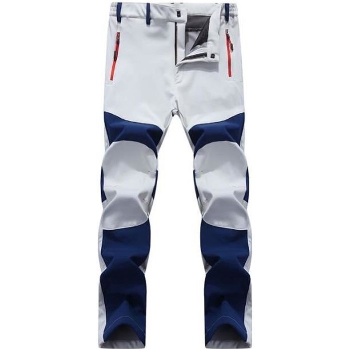 Pantalon VTT Hiver INBIKE Homme | Imperméable Softshell | Polaire Chaud | Coupe-Vent | WP701