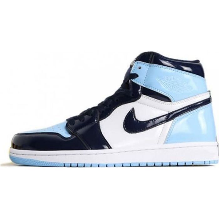 Basket Nike Air Jordan 1 Retro High Blue Chill 2019 Chaussure de Sport AJ 1 Homme Femme CD0461 401