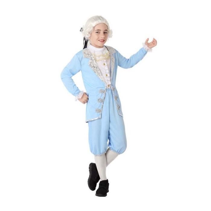 Déguisement Garçon Marquis Bleu - ATOSA - Costume de Courtisan - Style 18ème siècle