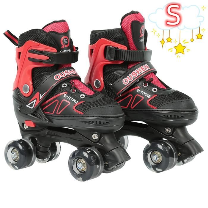 QIFAshma®PATIN A ROULETTEPatins à roulettes,4 Roues,Double rangée,Pour débutants,S Achat QIFAshma®PATIN A ROULETTEPatins à roulettes,4 Roues,Double rangée,Pour débutants,S Achat