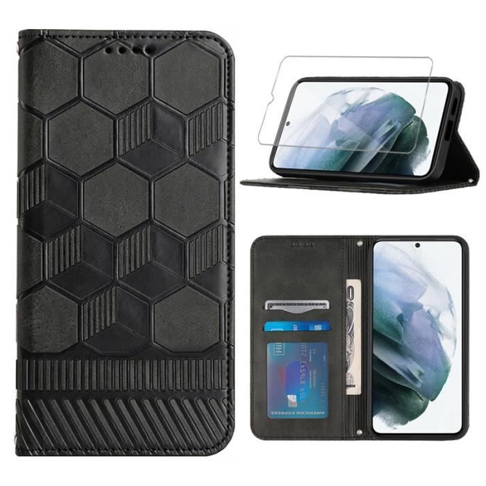 Étui Portefeuille Cuir Pour Xiaomi Redmi A3 (2024) – Magnétique, Pied, Verre Trempé Inclus