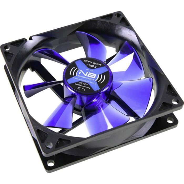Ventilateur - NOISEBLOCKER - BlackSilentFan XE2 - 92mm - 35V - Noir - Noiseblocker