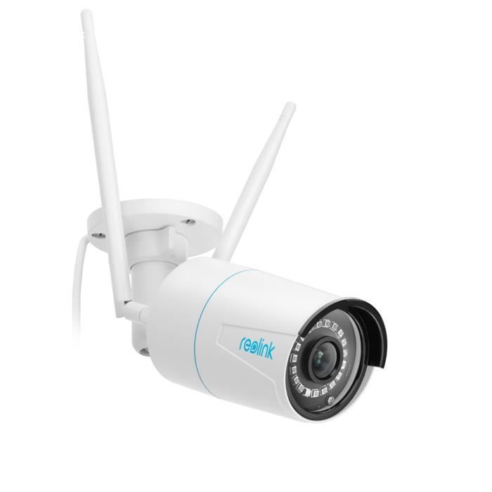 Reolink Caméra de Surveillance Extérieur WiFi 5MP caméra IP CCTV WiFi 2,4-5GHz Détection Personne-Véhicule Vision Nocturne RLC-510WA