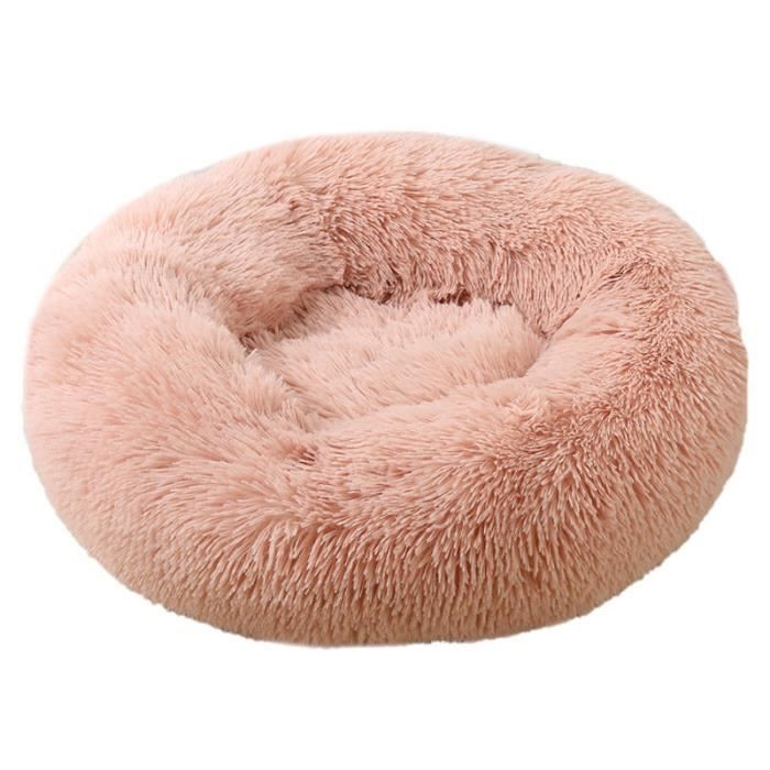 Comparer les prix de Panier pour Chat et Chien en Peluche Douce et Confortable - RNGCPTO - 50cm - Rose