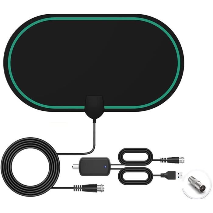Antenne TV Numérique Intérieure – Portée 210 Km, 1080p/4K, Gain 30 DBi – Compatible DTMB/DVB-T/ATSC, Pour TV HD - 13