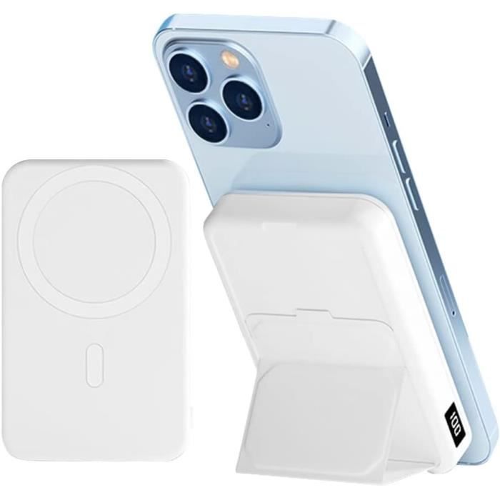 10000mAh Ultra léger et 22.5W chargeur sans fil portable avec chargement rapide magnétique banque d'alimentation