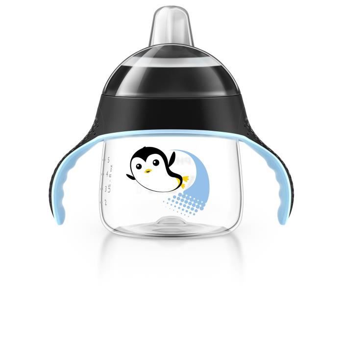 Tasse à bec noire 200ml SCF751/03 Modèle aléatoire 6 mois Philips Avent 