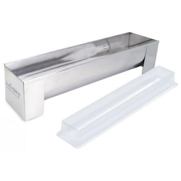 SCRAPCOOKING Moule à bûche inox 30 cm avec insert - vue 2