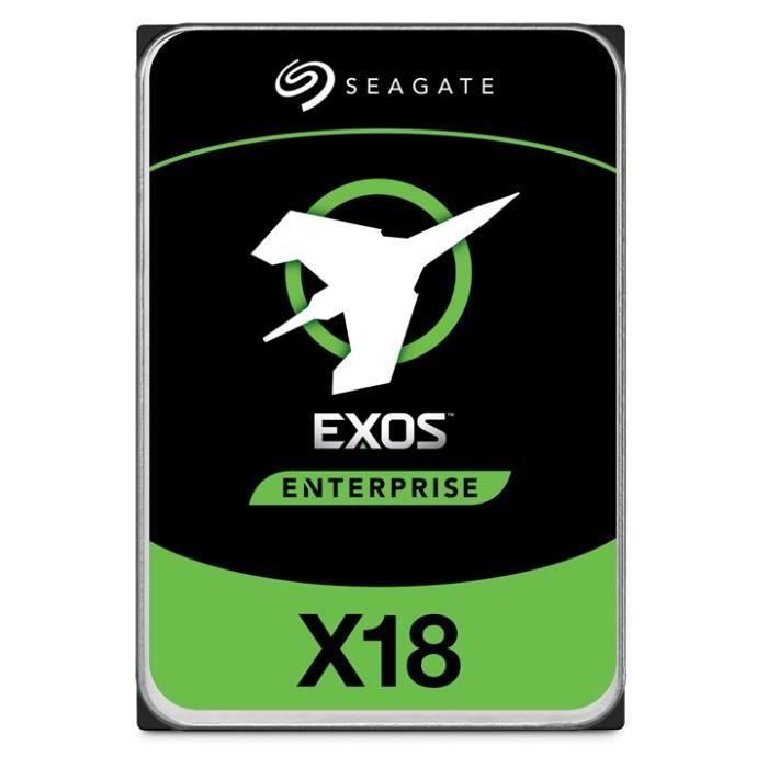 Disque dur – SEAGATE – Exos X18 – 18To – SATA 6Gb/s – 7200RPM – 3.5p