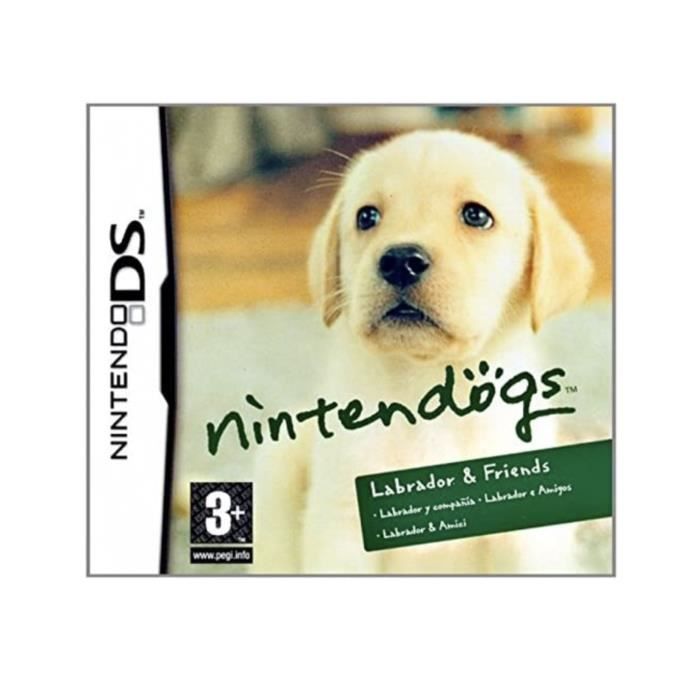 NINTENDOGS Labrador & Friends NINTENDO DS Cdiscount Jeux vidéo