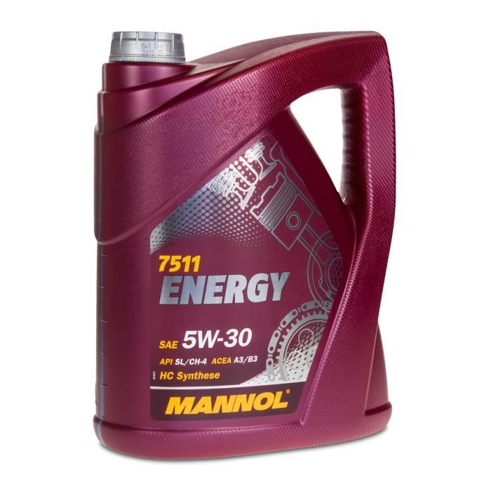 Huile moteur Mannol Energy 5W30 Cdiscount Auto