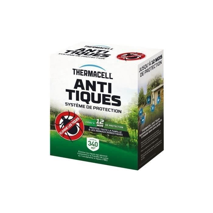 Thermacell THTICK8 Anti-TIQUES-8 Tubes pour 340 M², 8tubes