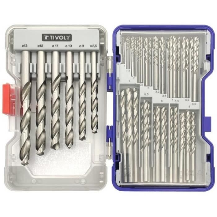 Lot De 10 Forets HSS Titane 1/4 Pouce : Pour Métaux Tendres, Longueur Jobber – Parfait Bricolage