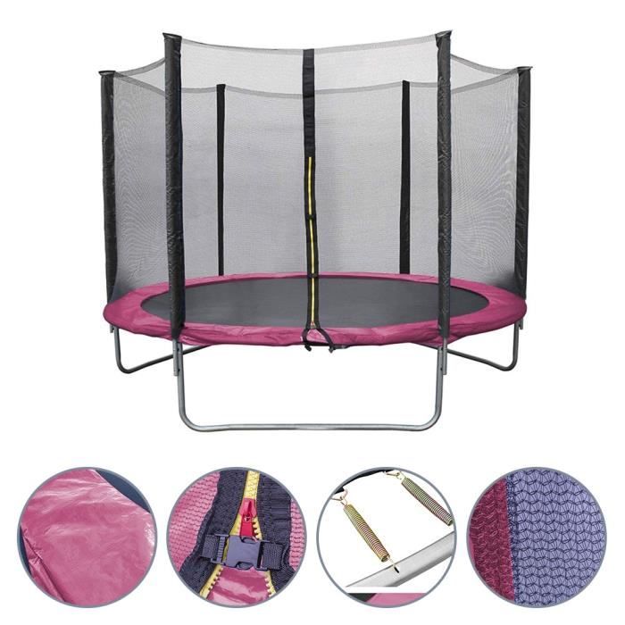 Lot de 10 ressorts en acier galvanisé premium pour trampolines design