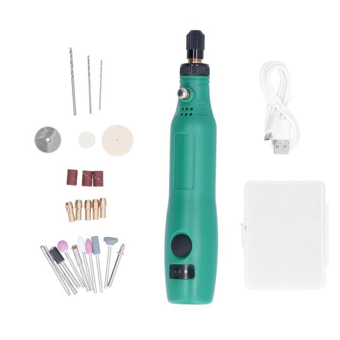 Mini Meuleuse Verre 220V 65W - Outil Vitrail Avec Meule Diamant