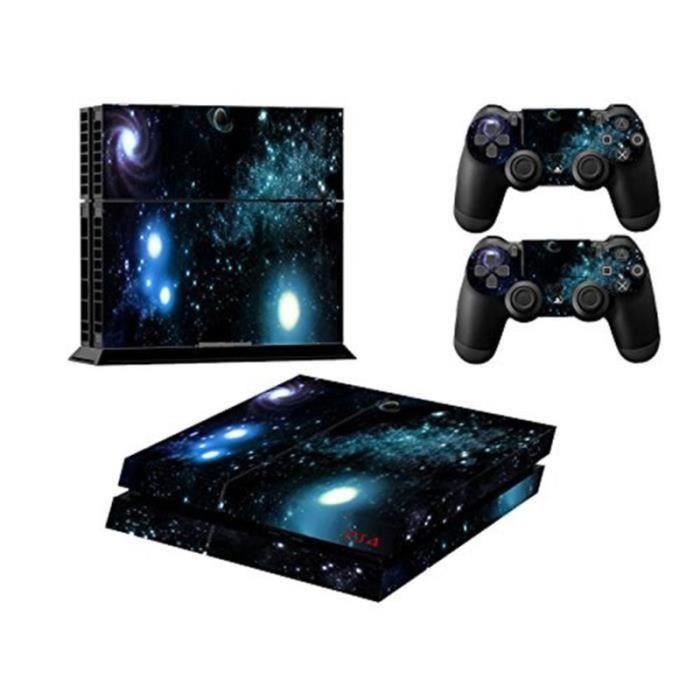 Shiny- Feuilles Stickers vinyle autocollant peau pour PS4 PlayStation