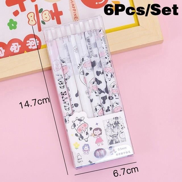 Stylos Effaçables à Friction - Kit Avec Motifs Animaux, Pointe 0.7 Mm, Idéal école Et Bureau
