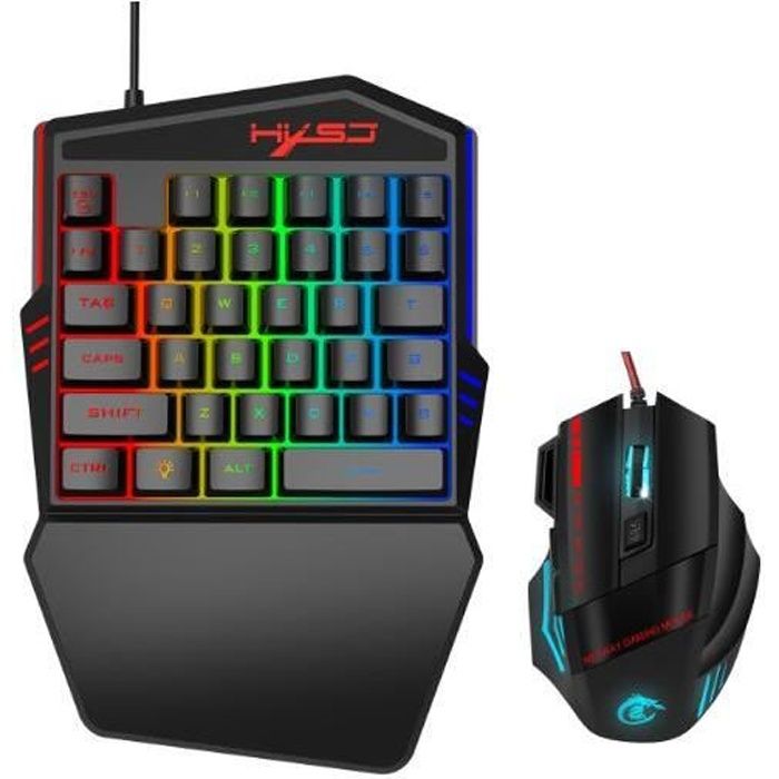 Clavier souris gamer petit