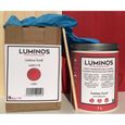 Luminos LUM1110 Lasure Protecteur bois colour Corail. 1L-1