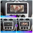 AWESAFE Autoradio Android 12 pour Ford Focus avec Carplay Android Auto 7 Pouces stéréo GPS USB SD Bluetooth FM AM RDS-1