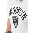 T-Shirt NBA Brooklyn nets New Era Team logo Blanc pour Homme -New era - L-1