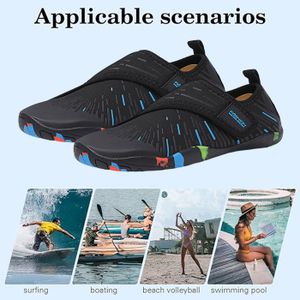 Chaussures Plage Antidérapantes Chaussures Aquatiques Mateju Camouflage - Séchage Rapide Pour Surf, Plage, Natation Chaussures Eau Séchage Rapide