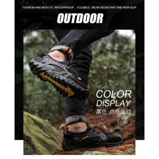 2020 Ete Chaussure Homme Randonnée Mesh Respirante Confort - Sport