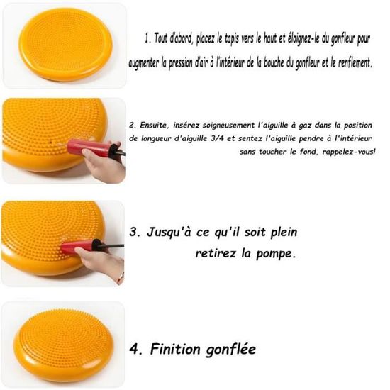 Coussin D'Équilibre Gonflable A2ZWORLD 34 Cm - Accessoire Physiothérapie Et Fitness Pour Améliorer Stabilité Et Posture Coussin D'Équilibre Gonflable A2ZWORLD 34 Cm - Accessoire Physiothérapie Et Fitness Pour Améliorer Stabilité Et Posture
