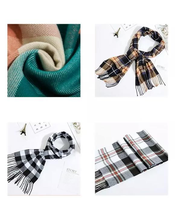 Écharpe Tricotée Personnalisée - Texte Individuel, Hiver Homme Femme | Maille Épaisse, Cadeau Noël Personnalisable
