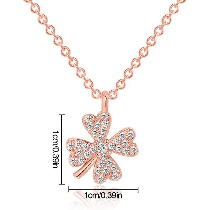 SXYNIO – Collier Trèfle Tachibana Hinata – Pendentif En Alliage De Zinc – Cosplay, Bijou, Accessoire De Costume – Cadeau Fan