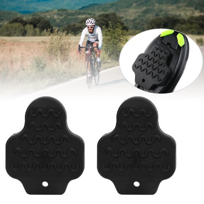 HURRISE Couvre-cales Paire de pédales de vélo cales de protection housse de  protection pièces de vélo compatibles pour Look KEO