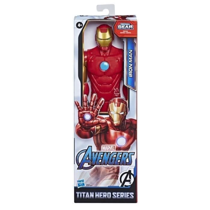 Figurine Iron Man 30cm - Avengers - Articulée, Avec Sons Et Lumières - Neuve Sous Blister