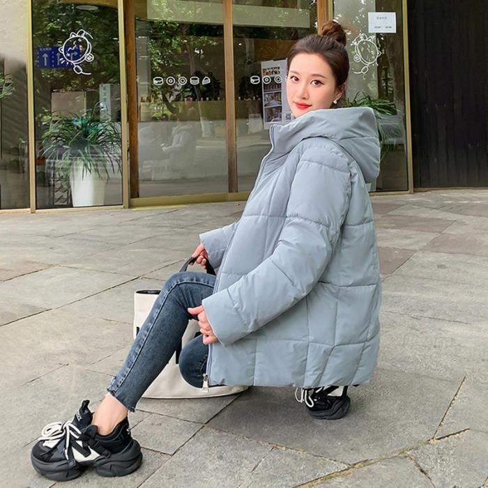Doudoune l g re femme Doudoune simple col haut nouvelle