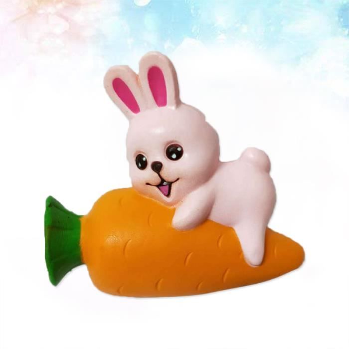 Squeeze Bunny Toys, 12 pièces poupée Mignonne de Lapin de Carotte, Pop Up  Carrot Squeeze Toy Jouet de soulagement de l'anxiété - Cdiscount Jeux -  Jouets