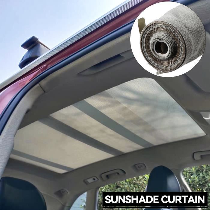Rideaux de pare soleil de voiture toit ouvrant - Pour Audi Q5 VW Golf  Tiguan Sharan Jetta Seat Leon - 76.5cm - Gris - 1K9877307B - Cdiscount Auto