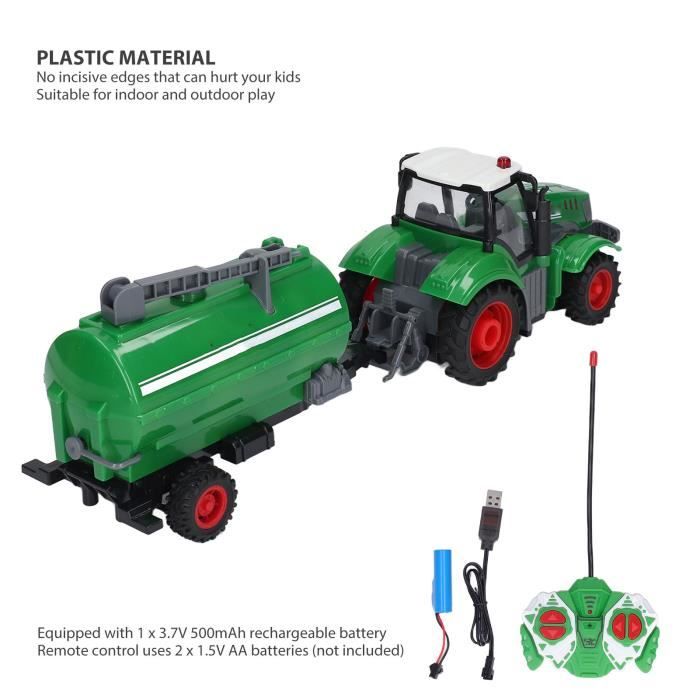 LEGO City Tracteur agricole Rouge avec remorque et Moutons - Jeu de Construction sur Le thème de