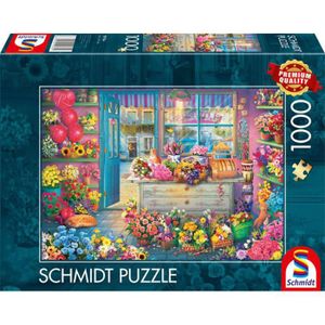 Puzzle Classique 280 pièces Fleurs de Cerisier Printemps Contre-jour 3
