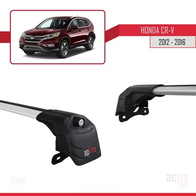 ACE-2 Type Dakdrager Bagagedrager Compatibel met Honda CR-V 4 2012-2016 Spoorstaven Grijs Aluminium Staven ACE-2 Type Dakdrager Bagagedrager Compatibel met Honda CR-V 4 2012-2016 Spoorstaven Grijs Aluminium Staven