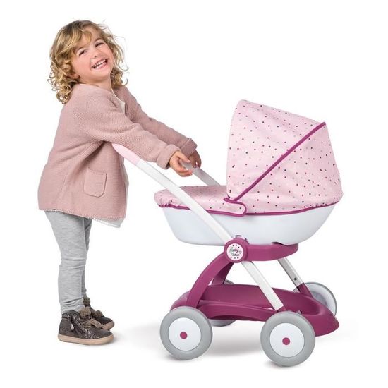 Smoby Baby Nurse Landau Roues Silencieuses Cdiscount Jeux Jouets