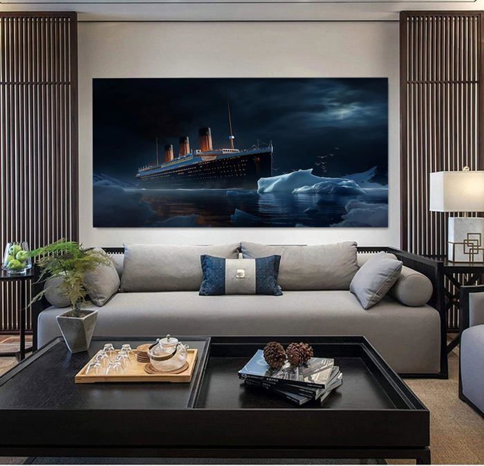 Startonight Ipression Sur Toile Peinture Papillon Coloré Abstrait