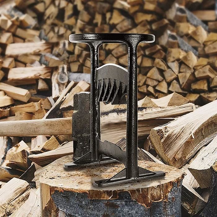 Cale De Fendage Acier KADAX 20x4x5cm - Grenade à Bois Manuelle Pour Bûcheronnage